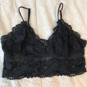 Pacsun Black Lace Bralette